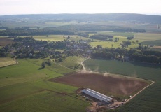 SERMANGE VUE DU CIEL